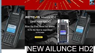 NEW  AILUNCE HD2  DMR UHF VHF Ham Radio [upl. by Farley]