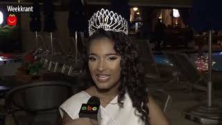 WEEKKRANT  In gesprek met  Chiara Wijntuinquot Miss Suriname 2025 [upl. by Stanzel376]