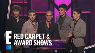 The Peoples Choice for Favorite Breakout Artist is The Wanted  E Peoples Choice Awards [upl. by Aihsein805]