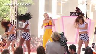 VIDEO Rapper Iggy Azalea Performs At The NBC Today Show In New York [upl. by Enelyak500]