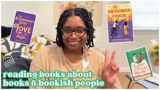 reading books about books amp bookish people  reading vlog [upl. by Haney756]