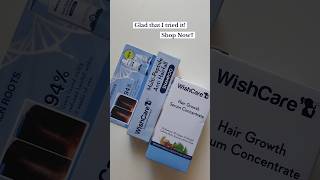 Is viral WishCare hair growth serum overhypedWishCare hair growth serum worth the hype wishcare [upl. by Clerissa]