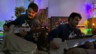 Joy to the world  Instrumental  Sarod  Cover  Vir Bhardwaj  2020 [upl. by Nidya]