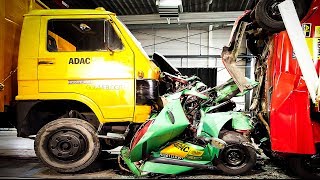 CRASHES  Car VS Truck  INSANE Interior Crash Tests Accident  SAFETY MUST SEE [upl. by Elohc]