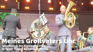 Meines Großvaters Uhr Bariton Solo Woodstock der Blasmusik 2023 Original Tiroler Kaiserjägermusik [upl. by Rayshell335]