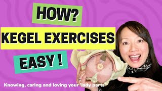 KEGEL EXERCISES  HOW TO DO THEM PROPERLY EASILY AND EFFECTIVELY Caring for your LADY PARTS [upl. by Yllas]