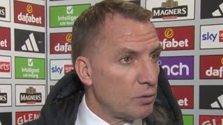 Brendan Rodgers post match interview celtic vs dundee 71 [upl. by Domenico577]