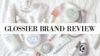 GLOSSIER BRAND REVIEW  allanaramaa [upl. by Neellok]