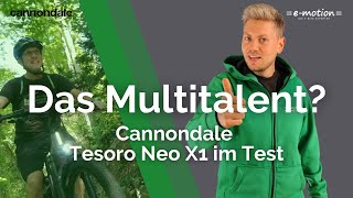 Cannondale Tesoro Neo X1 Testbericht ⚡  Unterwegs über Stock und Stein 🪨 [upl. by Yduj494]