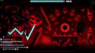 Bloodlust rebeat in 59 attempts Weekly Demon CRAZY FLUKE [upl. by Ahsennod]