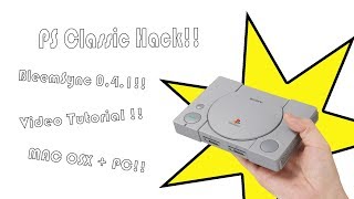 PS Classic BleemSync 041 Hack Tutorial [upl. by Aala974]