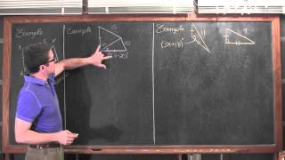 Hinge Theorem Inequalities 2 Triangles [upl. by Atsocal]