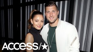 Tim Tebow Raves About Incredibly Special Fiancée DemiLeigh NelPeters  Access [upl. by Marala]