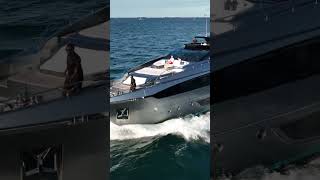 Riva yacht bow  top view [upl. by Schreiber]