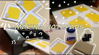 TUTORIAL How to make notepad  Memo pad  New product  Launching my small business in Shoppe [upl. by Nrol]