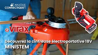 Présentation de la cintreuse électroportative Ministem 18V  2517 de Virax [upl. by Ainala]