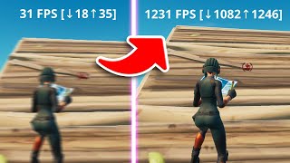 How To Get 1000 FPS In Fortnite Chapter 5 FPS Boost Guide [upl. by Cassey951]