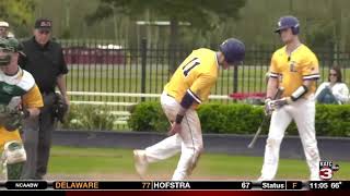 LSUE Baseball Defeats Paris JC 74 [upl. by Noscire]