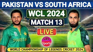 Pakistan Champion Vs South Africa Champion Live Match 13 World Championship of Legends Cricket [upl. by Mohandas]