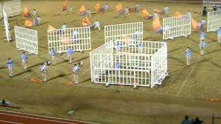 Ooltewah High School Marching Band Alcatraz 2010 Final PerformanceAVI [upl. by Aikemahs]