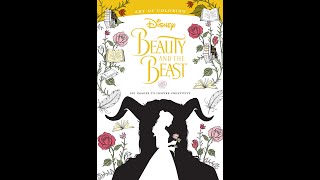 Flip Through Disney Beauty and the Beast Coloring Book [upl. by Crescint]