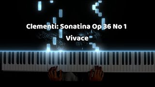 Clementi Sonatina Op 36 No 1 Vivace [upl. by Hoeg]