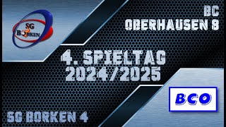 Tisch 3 Spieltag ⚔️ Kreisliga SG Borken 4 🆚 BC Oberhausen 8 [upl. by Nywde]