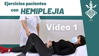 Ejercicios de rehabilitación para pacientes con hemiplejia VÍDEO 1  Volteos y transferencias [upl. by Alex]