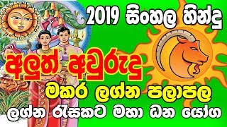 2019 Aluth Aurudu Palapala  Capricorn Horoscope  Makara lagnaya  Rukshan Jayasekara [upl. by Triley]