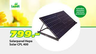 LANDI TVWerbung  Klimagerät Prima Vista  Solarpanel Hepa Solar CPL 400 [upl. by Kevyn]