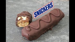 Snickers Saludable Vegano y SIN azúcar añadida [upl. by Celisse]