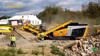 Keestrack R3e full hybrid crusher with plugin function [upl. by Cicero543]