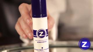 Acne AntiBacterial Treatment ZMD Skin Care [upl. by Islean890]