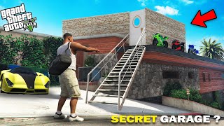 GTA 5  Franklin Found Secret Garage Outside Franklins House in GTA 5 GTA 5 Mods [upl. by Accissej]