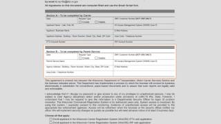 Step 2 to Filing IFTA amp IRP online Accessing WisCRS with Form MV2940 [upl. by Lang]