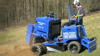 Baumstumpf entfernen  WurzelfräseBedienung [upl. by Llerahs]