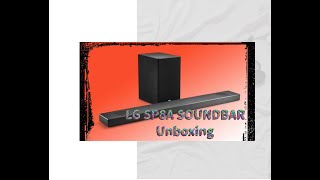 LG SP8A Sound Bar Unboxing [upl. by Sofie]