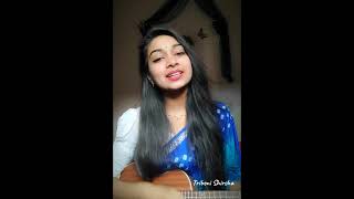 Shorolotar protima  সরলতার প্রতিমা  Tribeni Shirsha  Guitar cover [upl. by Llerdna]