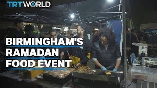 Birminghams Ramadan food event in high demand [upl. by Imoyik]