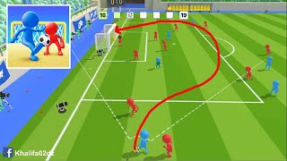 Super Goal  Soccer Stickman  Gameplay Walkthrough Part 2 Android [upl. by Latty]