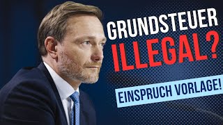 Grundsteuer verfassungswidrig Grundsteuer Einspruch jetzt einlegen VORLAGE [upl. by Eidassac228]