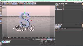 Cinema 4D Tutorial  Using MoGraph with Deformers [upl. by Lleznod534]