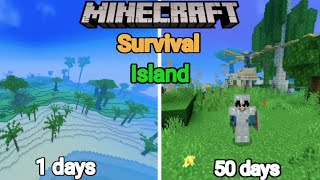 I Survived 100 Days on a Deserted Island in Minecraft [upl. by Xyla]