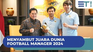 MENYAMBUT JUARA DUNIA FOOTBALL MANAGER 2024 [upl. by Leor]