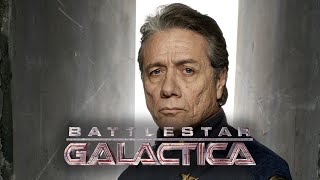 Battlestar Galactica  William Husker Adama Theme Suite [upl. by Nosilla]