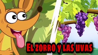 😻EL ZORRO Y LAS UVAS FÁBULA  Cuentos Infantiles en Español  Fábulas para niños [upl. by Faruq]