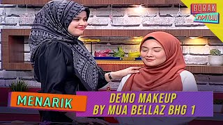 Menarik Demo Makeup By MUA Bellaz Bhg 1  Borak Kopitiam 4 Oktober 2020 [upl. by Eenyaj510]