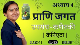 L15 उपसंघ–कशेरुकी क्रेनिएटा SubphylumVertebrata Craniata  अध्याय4 प्राणि जगत  11th Biology [upl. by Auria]