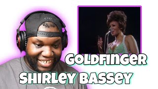 Shirley Bassey quotGoldfingerquot  Live at Royal Albert Hall 1974 Reaction [upl. by Addiego]