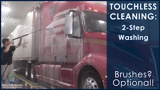 Brushless Truck Washing  2 Step Fleet Washing  HydroChem Systems [upl. by Cumine]